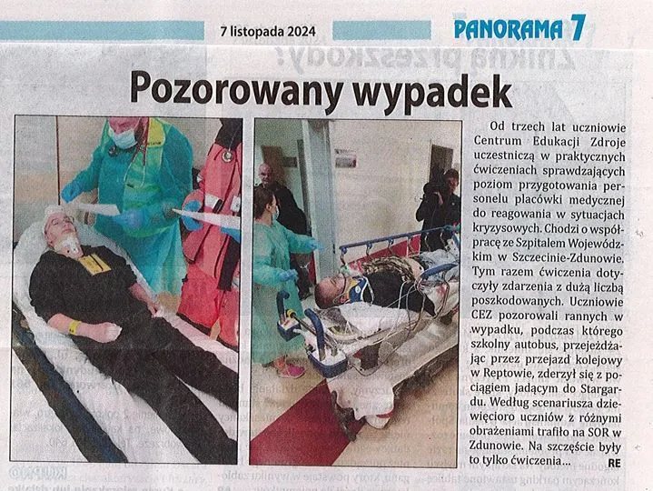 „Panorama 7” o naszej szkole